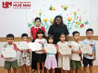 Chúc mừng các học viên nhí đã hoàn thành chương trình tiếng Anh Mầm non!